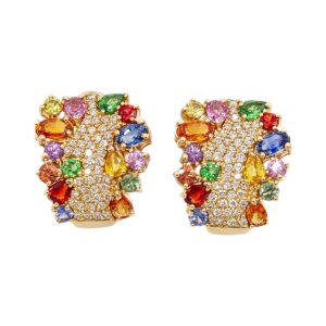 Effy Gold Watercolor Earrings