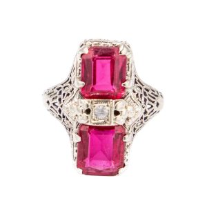 Gold Art Deco Ring